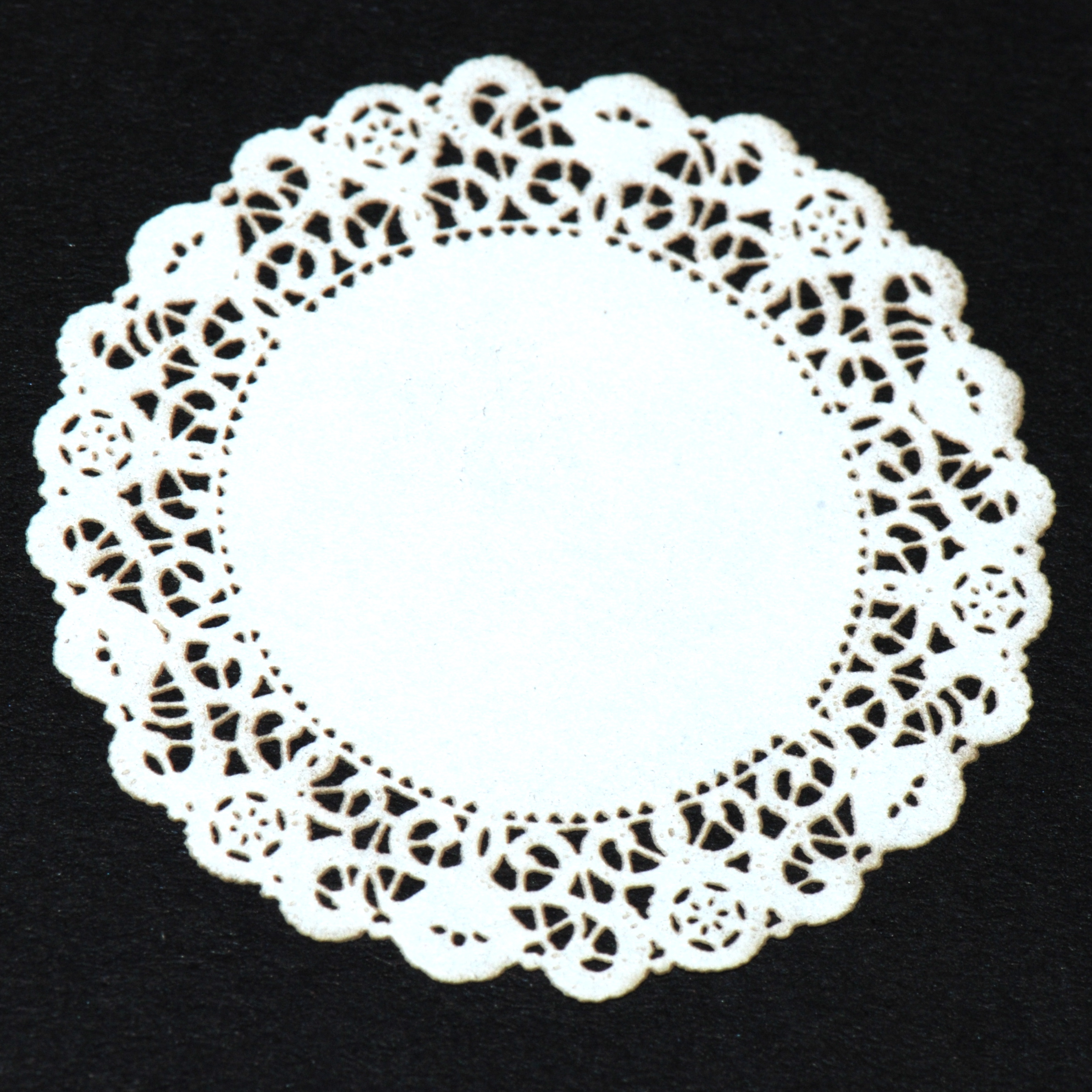 Large White Lace Doily 23 Stewart Dollhouse Creations