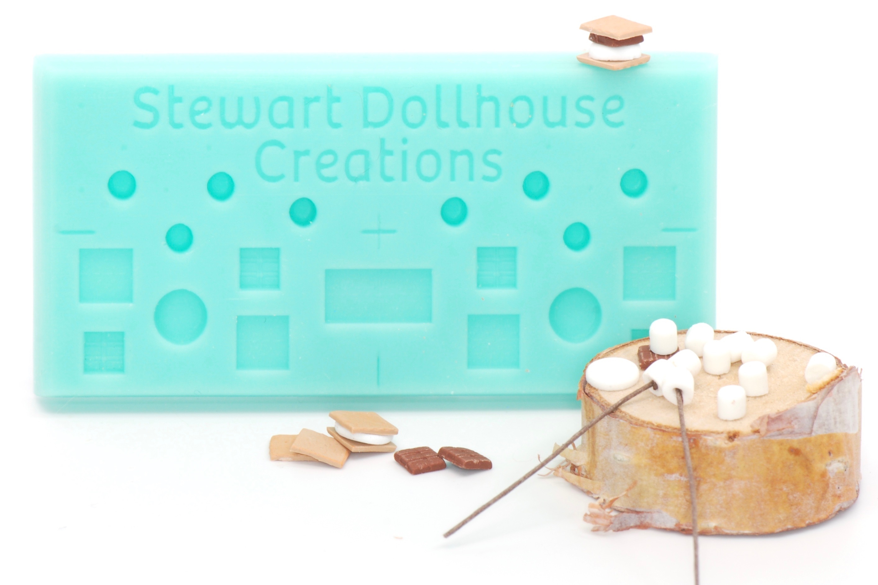 1:12 S'mores Mold  Stewart Dollhouse Creations